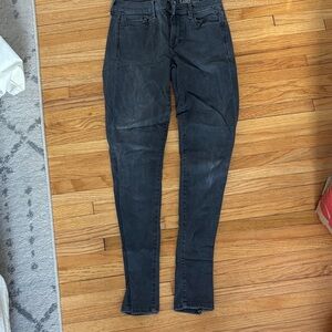 Gap Women's dark gray skinny jeans - 28L